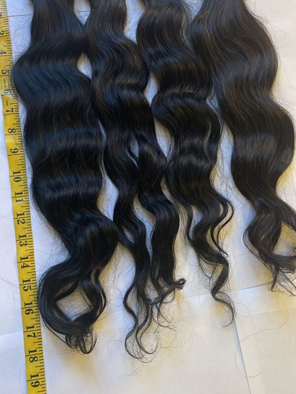 Indian Natural Hair Extensions – Available in Various Colors and Textures - Image 8