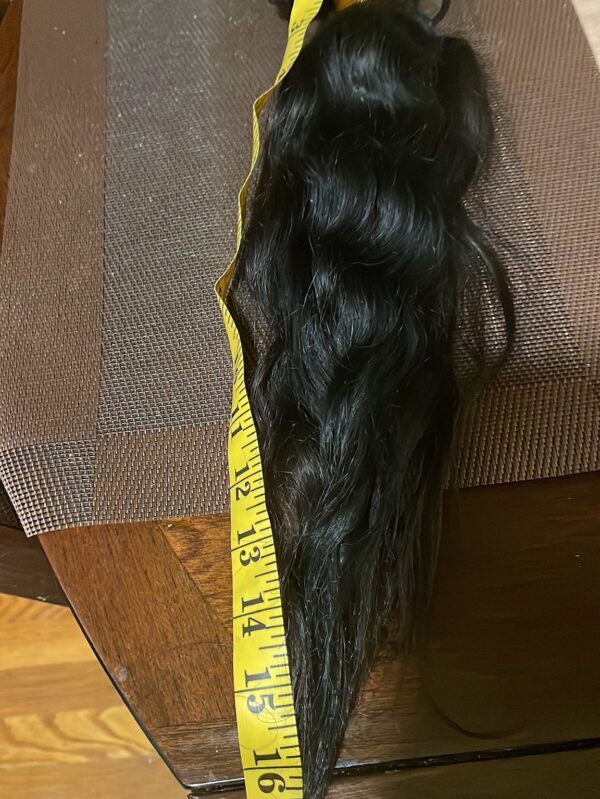 Virgin Indian Hair Extensions - Sizes 12, 18, 20, 24 Inches - Image 3